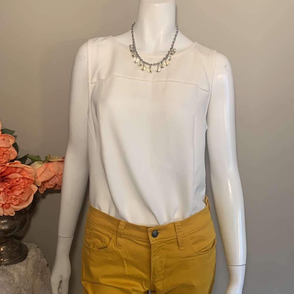 Ann Taylor Sleeveless top Small